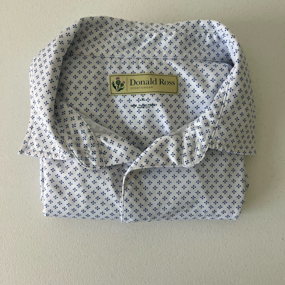 SOLD Men’s extra large, Donald Ross golf shirt